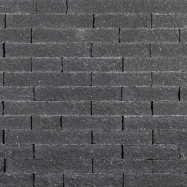 Muurblok split wildverband antraciet HK partij Op=Op (= 0,45m² zicht / 6m1) (bijna uitverkocht)
