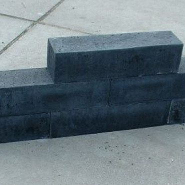 Stapelblok 15x15x60 Oud Hollands zwart