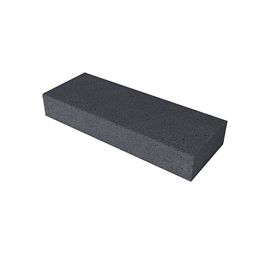 Schellevis traptrede 15x37x200 antraciet*