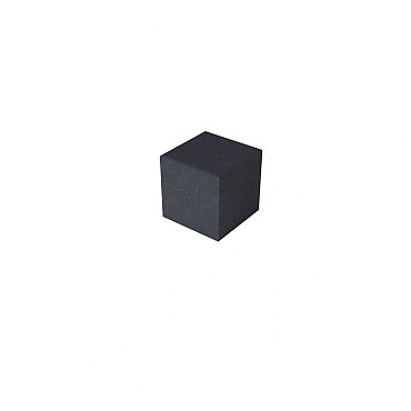 Schellevis zitelement vierkant 50x50x50 carbon*