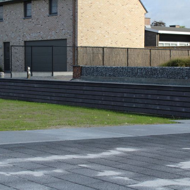 Moodul 60x15x7.5 cm afdeksteen Black