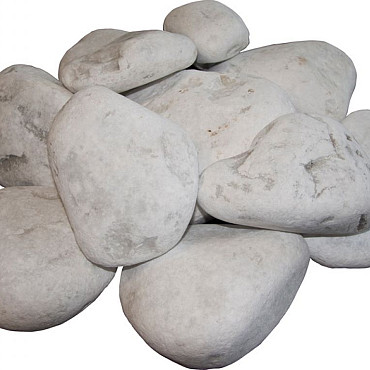 Carrara sierkei 6-10cm wit