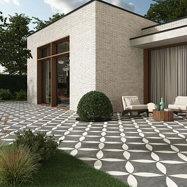 GeoCeramica 60x60x4 Ambiente Antra Flower