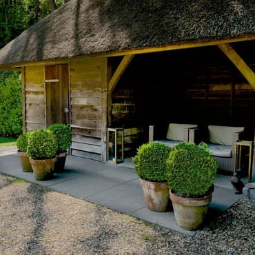 Schellevis Oud Hollands 80x80x10 antraciet*