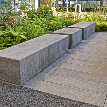 Schellevis zitelement bank 40x60x200 carbon*