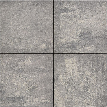 Trippel T 80x80x4 Grezza Nuance