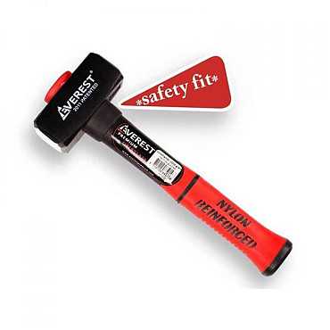 Moker - Vuisthamer EVEREST 2kg met fiberglassteel 30cm