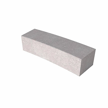 Schellevis zitelement gebogen 40x60x200 grijs