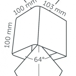 Ace Up-Down White 100-230V