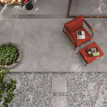 GeoCeramica 60x60x4 Framework Concrete Dust