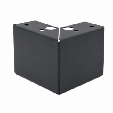 Poten set - ANTRACIET 9,5cm hoog