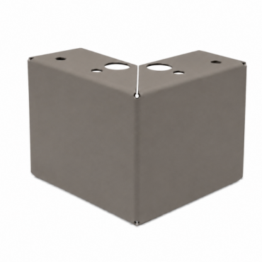 Poten set - TAUPE 9,5cm hoog