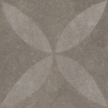 Keramiek Solostone 80x80x3 Unico Brown Flower Decor