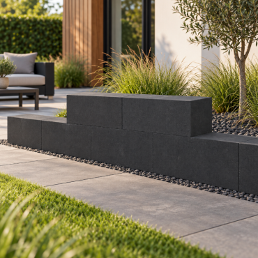 Patio Linea deklaag GEO (beton) 15x15x45 antraciet