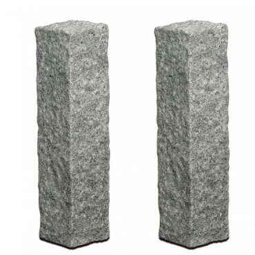 Granietbiels 12x12x50 grijs (Donker G654) Op=Op