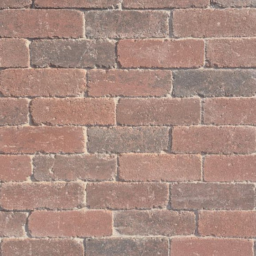 Stonehedge Dikformaat 6,5x20x8 Rood-Zwart Partij Op=Op