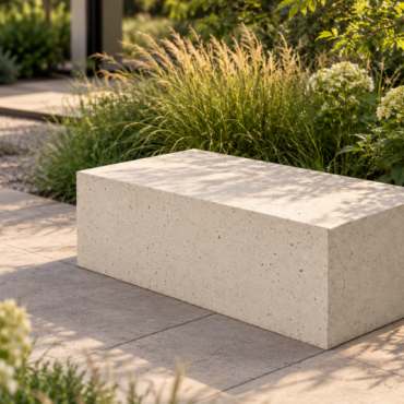 Schellevis zitelement bank 40x60x100 creme*