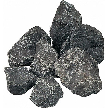 Basalt breuk sierkei 45-75mm per ton ONVERPAKT (ca. 1500kg per m³)