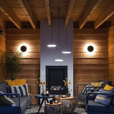 Disc Wall Light Head + Base 1