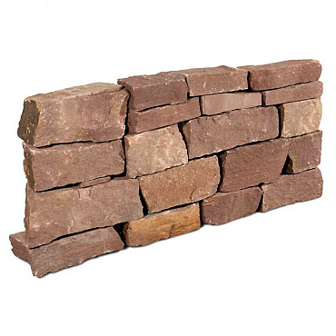 Stapelblok Rode Weser 10-25cm
