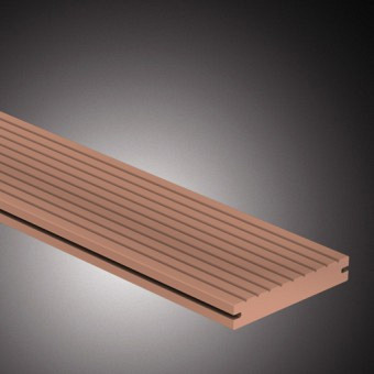 Composiet Loopdekdeel massief 2,3 x 19,6 x 300 bruin