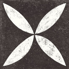 Keramiek Solostone Decor 70x70x3,2 Belgian Stone Flower White