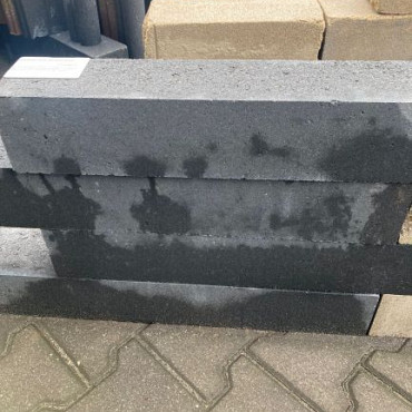 Stapelblok Strak 10x10x60 Zwart