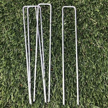 Kunstgras pennen U-haak 3,1x20x0,3cm per 10 stuks