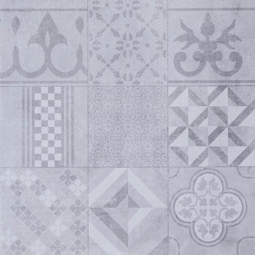 GeoCeramica 60x60x4 Mosaik Evoque Grey