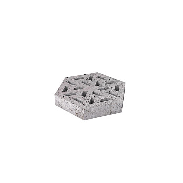 Schellevis Oud Hollands Eco-tegel 37,5x37,5x7 grijs*
