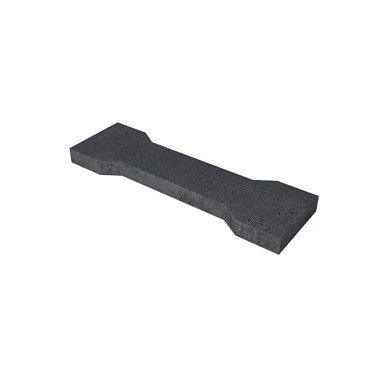 Schellevis Eco-Tegel 30x100x7 antraciet