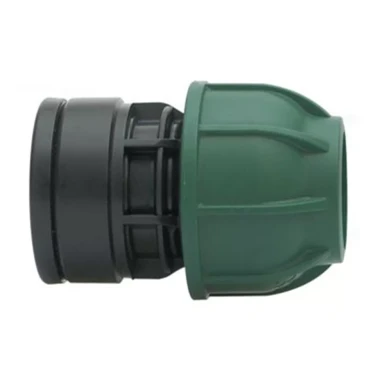 Stadex PP, Irrigatie PE klemkoppeling, Schroefbus, 16 mm x 1/2
