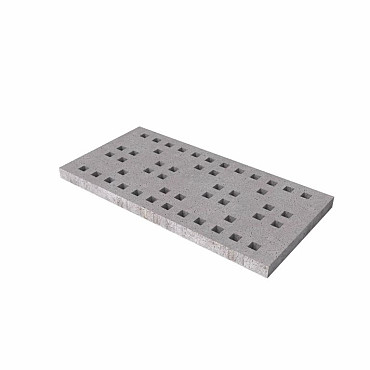 Schellevis Grasbetonplaat Matrix 100x200x10 grijs