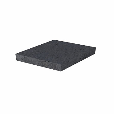 Schellevis met facet 60x60x10 antraciet*