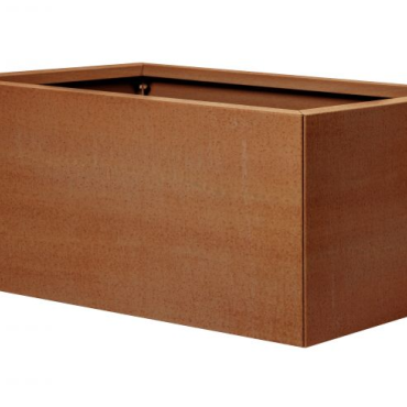 Bloembak vlak - CORTEN 60x90x60cm