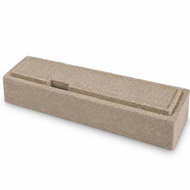 Moodul 60x15x9 cm muurelement Greige