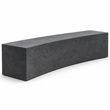 Schellevis zitelement gebogen 40x60x200 carbon