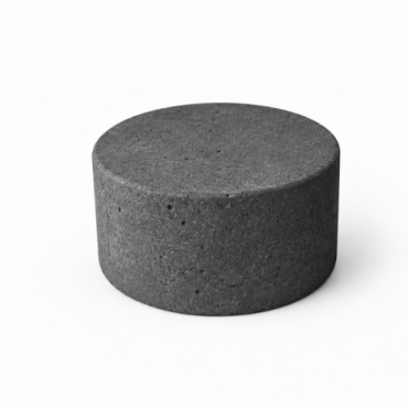 Schellevis zitelement rond 80x40 carbon*
