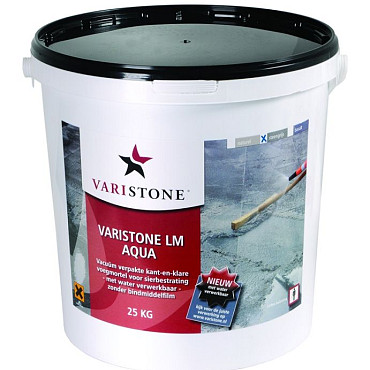 Voegmortel VariAqua+ LM Aqua 25kg emmer Steengrijs (vanaf 3mm voegbreedte)