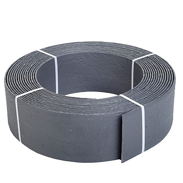 Flexboard Randbegrenzing Rol 25m lang x 20cm x 7mm Grijs (ecolat)