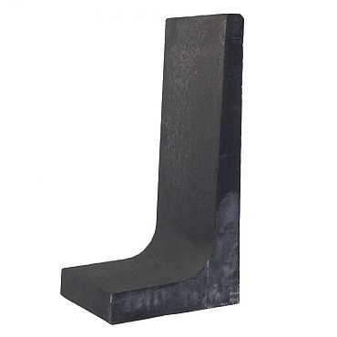 L-element 50x120x50(voet) zwart