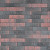 Liscio Waalformaat 5x20x6 Rood-Zwart Op=Op