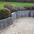 Stapelblok Strak 11x14x60 Grijs-Zwart (Voorjaarsaanbieding)
