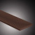 Composiet Loopdekdeel massief 2,3 x 19,6 x 300 donkerbruin