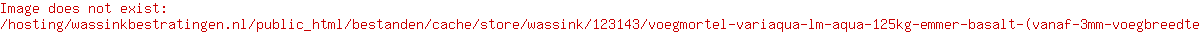Voegmortel VariAqua+ LM Aqua 12,5kg emmer Basalt (vanaf 3mm voegbreedte)