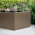 Bloembak vlak -  SUPRA BRUIN 90x120x40cm