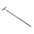 Draadpen 600 x 10mm T-kop