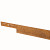 Corten staal 10,2 randbegrenzing 3mm x 10,2cm incl. 3 pennen (werkend 2,05 mtr /st)