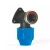 PA BLULINE PLUS PP, Drinkwater PE klemkoppeling, Muurplaat, 25 mm x 3/4
