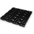 Eccodal 80x80x5 Zwart